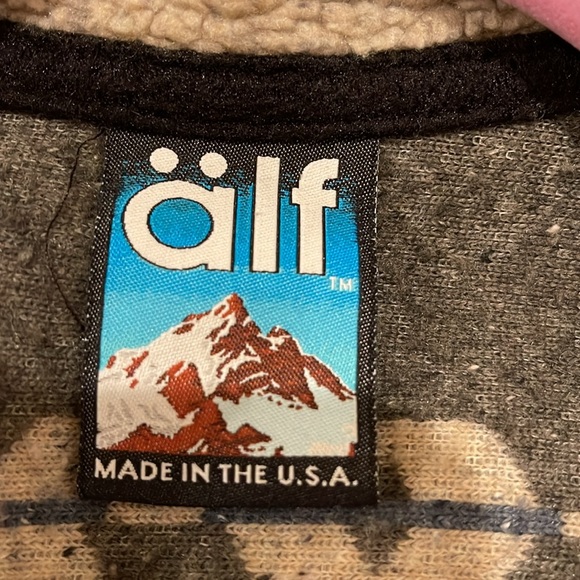 Vintage KUHL ALF Polartec Fleece Full Zip Sweater Jacket USA Made Size M - Picture 8 of 10